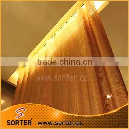 Readymade Elegant Cafe Curtain Gold Curtain photo-2