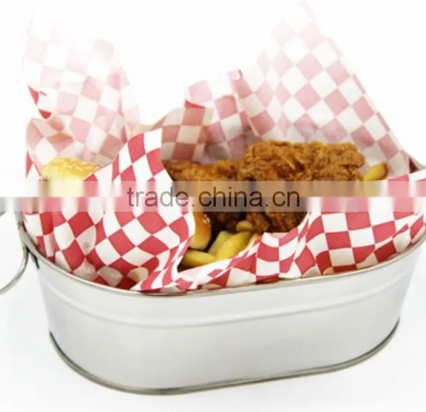 Promotional Customized Metal Ice Buckets Galvanized Iron Ice Bucket/party Bucket photo-3