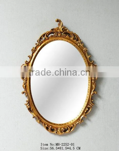Home Decorative Baroque Style Hanging Console Table and Mirror Set photo-6