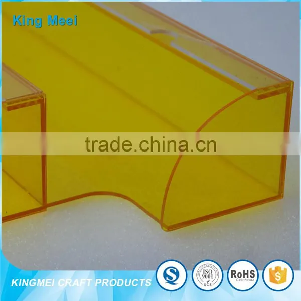 3 Tier Acrylic Cosmetic Stair Step Display Shelf photo-5