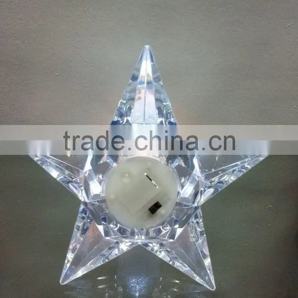 Acrylic Artificial Decoration LED Flameless Party Candle Light photo-6