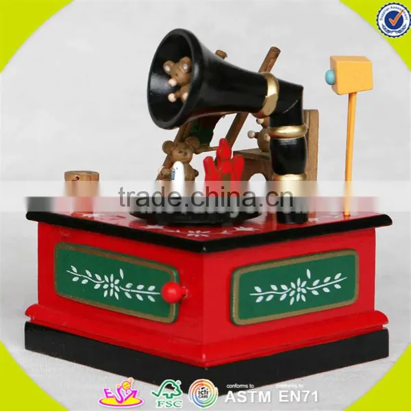 Wholesale Baby Wooden Toy Music Box Fashion Kids Wooden Toy Music Box Popular Children Wooden Toy Music Box W07B019C photo-3