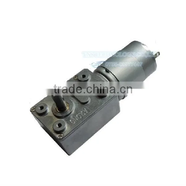 JGY385 Full 100% Metal Gear Motor High Torque Worm Reducer Motor 12-24V 6W in Stock photo-4