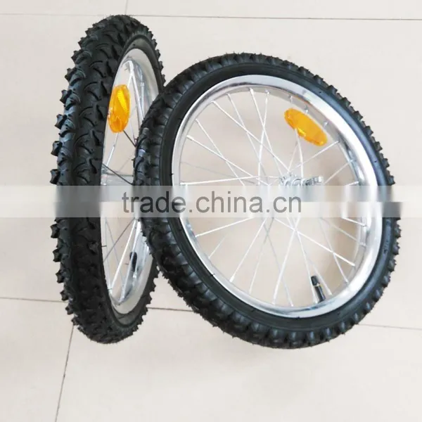16"x2.125"Inflatable Bicycle Trailer Wheel photo-4