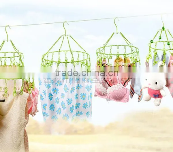 Wholesale Metal Hanging Clothes, Indoor Clothes,wire Pegs Clothes photo-4