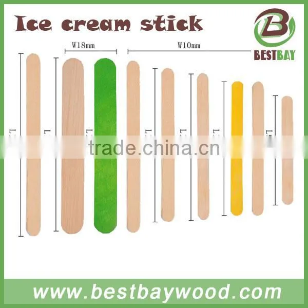 Custom Printed 114mm Wooden Ice Cream Stick photo-5