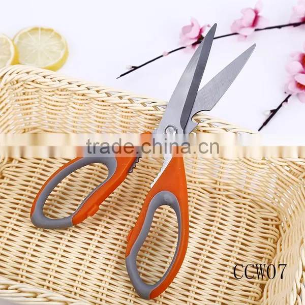 Top Quality TPR PP Handle Kitchen Accessories Stainless Steel Shear photo-6