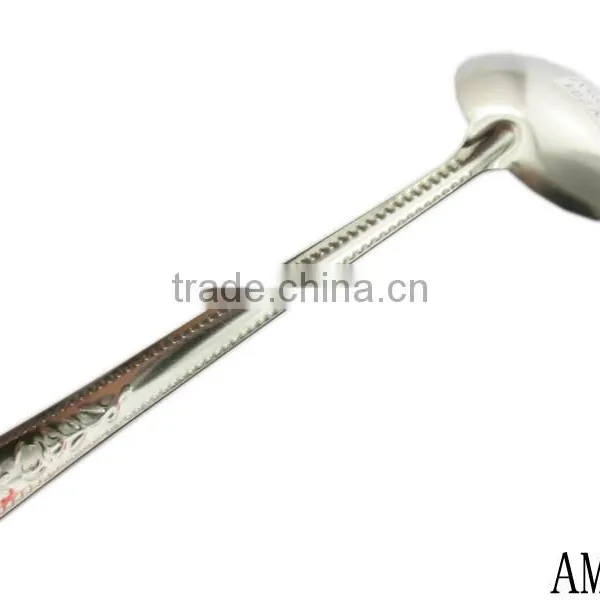 Laced 410 Stainless Steel Kitchenware Circle Oil Spoon photo-3
