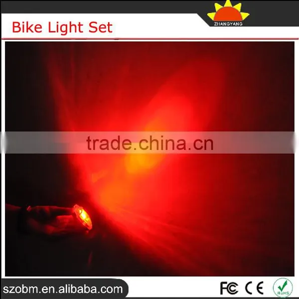 Bike Headlight LED Q5 150LM Super Bright Mini Flashlight Bailong 7 Mode Red Tail Lamp Bike Light Set photo-6