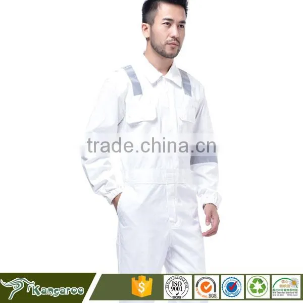 European Two Piece Painters White Overalls Work photo-3