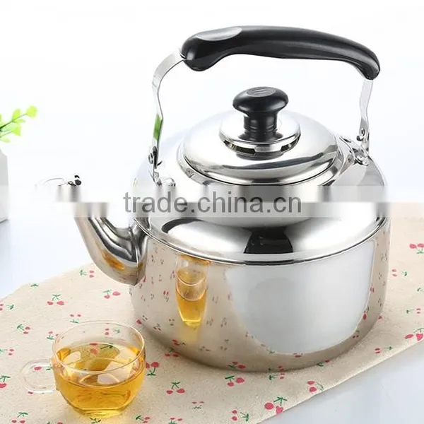 5L Stainless Steel Gas Whistling Brew Water Kettle photo-3