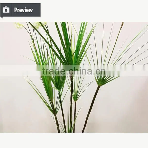 45 / 55 /65 Inch Nearly Nature Artificial Bonsai Grass Potted Scallop Grass With Orchid Flowers Fake Pots Plant photo-3