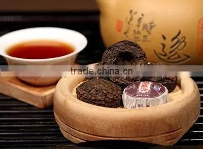 Organic Slimming Tea Puerh Blood Sugar Reducing Tea Mini Tuo Tea photo-4