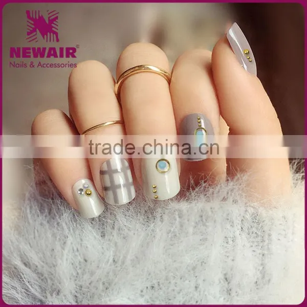 New Air 3D Fashional Rhinestones Nail Art Decoration Adhesive Acrylic Diamond Sticker photo-2