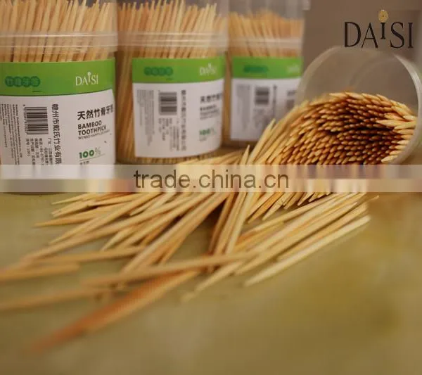 Natural Bamboo Tooth Picks of Factory Supply daily necessities China supplier for Singopore market