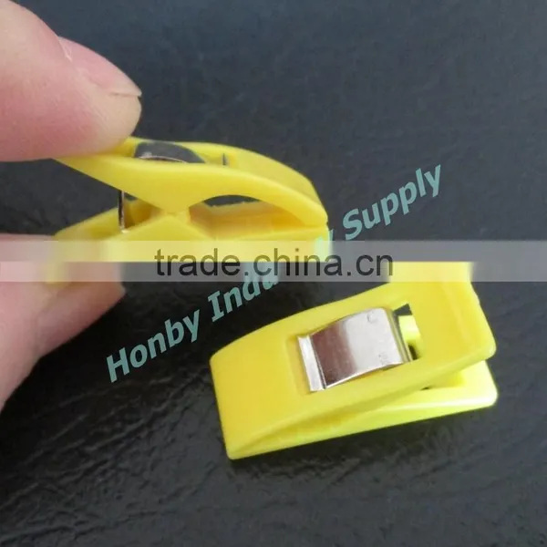 Soild Color Sewing 27mm Plastic Fabric Binding Piping Clip Holder photo-4