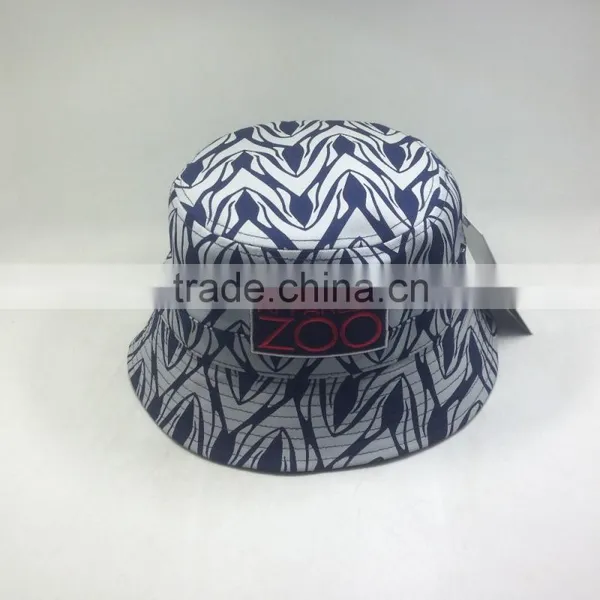 Cotton Printed Bucket Caps Fisherman Hats photo-3