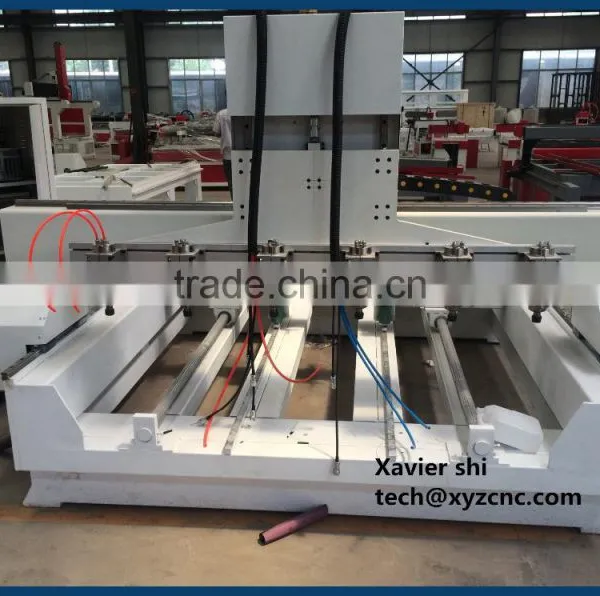 High Efficiency 6 or 8 Heads Cylinder Engraving Cnc Router Woodworking Machine photo-2