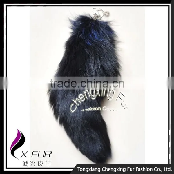 CX-R-23C China Wholesale Pokemon Fox Tail Bag Accessories Custom Keychain photo-2