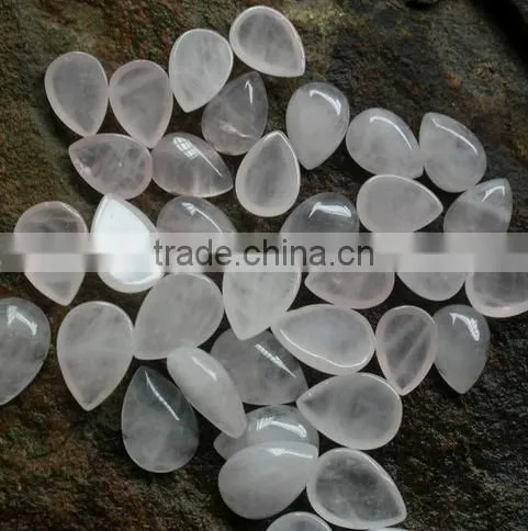 Quality Drop Shape Rose Quartz Charms Diy Drop Shape Rose Quartz Jewelry Accessories 2016 photo-3