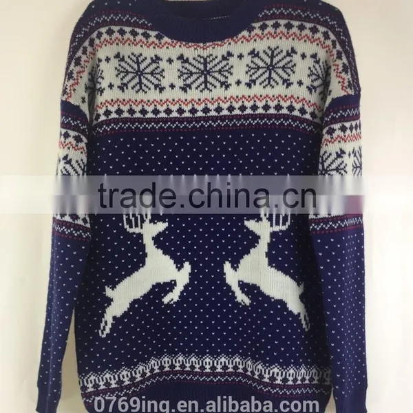 Ugly Christmas Knitted Sweater&Audlt Sweater&Women's Sweater photo-5