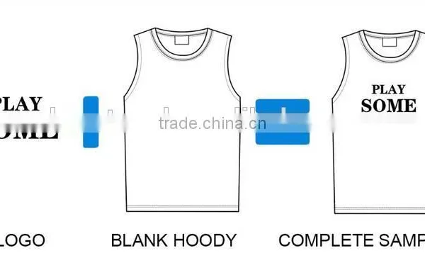2017 Latest Fashion Wholesale Cheap Dri Fit Shirts Sleeveless photo-3