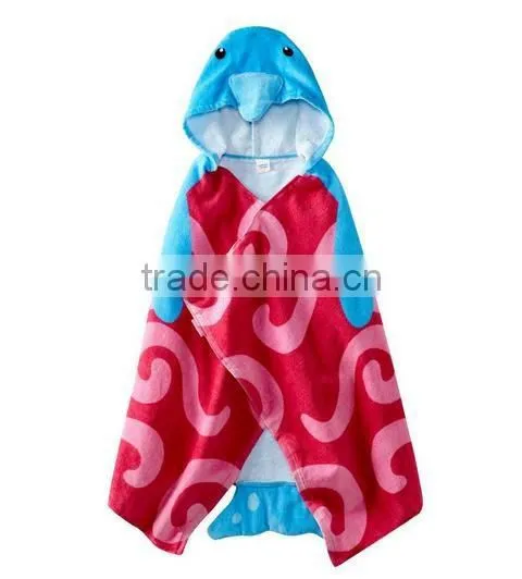 Custom Soft Cotton Printing Hooded Towel photo-2
