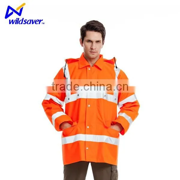 HI Vis Safety Reflective LED Glowing Traffic Road Jackets photo-6