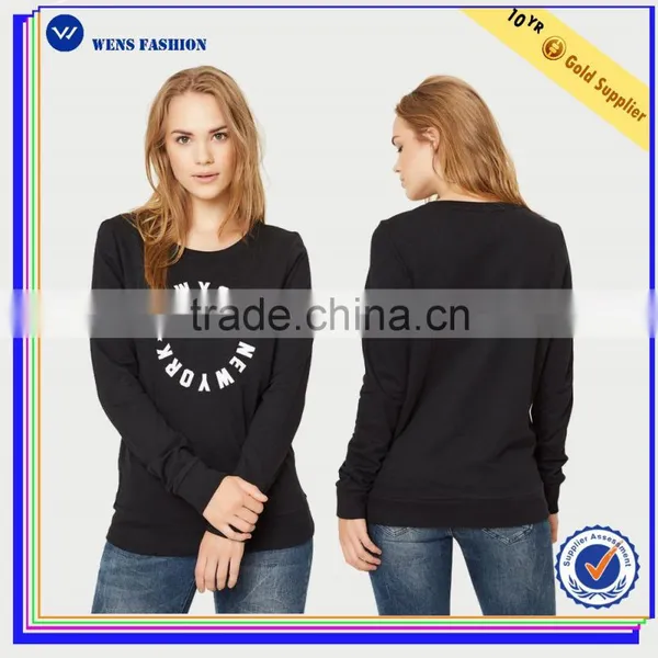 Wholesale Routine Crewneck Sweatshirt Ladies Hoodies And Sweatshirts photo-2
