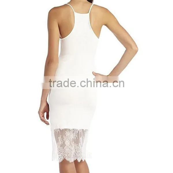 2016 Hot Sale Black and White Slip Dresses photo-2