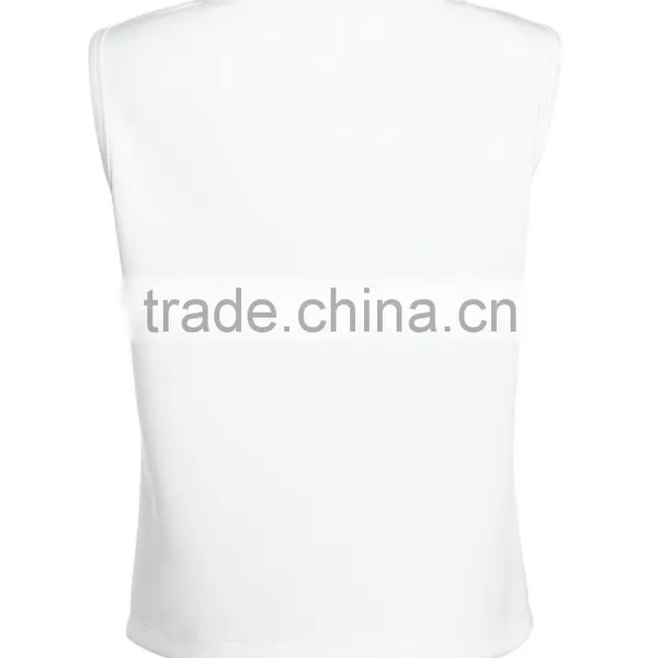 Women's Cartoon Screen Printing Cute Sleeveless O-neck 100% Cotton Loose Tank Tops photo-3