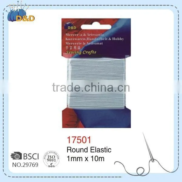 Dongzheng Women Webbing Underwear Rubber Band High Quality Rubber Bands Custom Elastic Waistband White Round Elastic photo-2