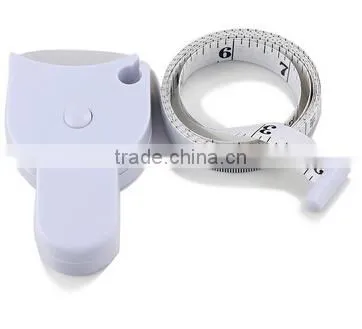 Environmental Multifunctional Plastic PVC Plastic White Customized Fitness Measuring Tape for Promotion photo-3