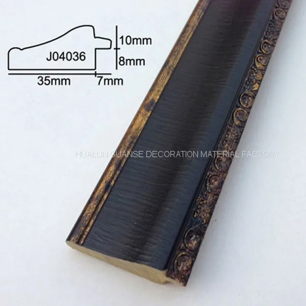 J04036 Series 30 Years Manufacturer Classic Mirror Frame Moulding Wholesale High Quality Picture Frame Moulding Custom Size & Design Available photo-4