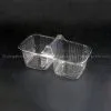 Plastic Food Container (Double Bread Container)