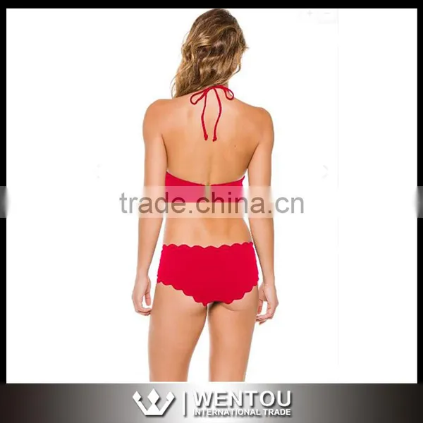 Wholesale Fashion High Neck Halter Top photo-3