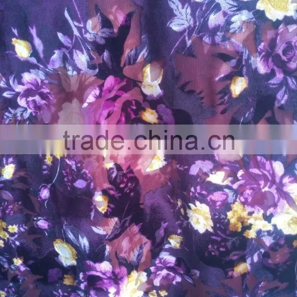 Newest Burnout Velvet for Home Textile photo-3