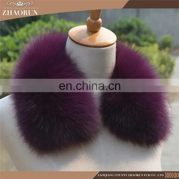 High Quality Real Fur Collar /Fur Garment Fox Fur Collar photo-6