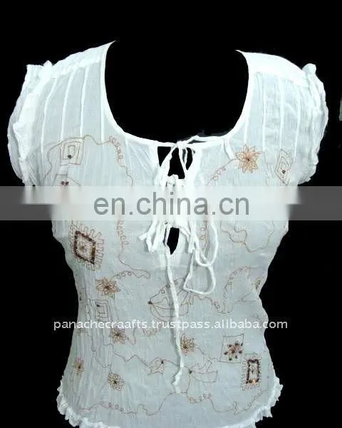 Ladies Fashion Blouse Hottest Selling photo-2
