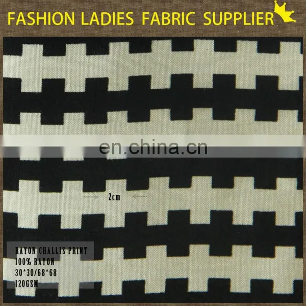 Rayon Challis Hand Well Printed Spun Rayon Fabric Rayon Pajamas Fabric Design photo-2