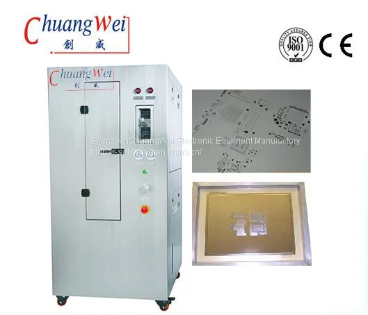 Pneumatic Stencil Cleaning Machine Stencil Cleaner For SMT Process,CW-750 photo-3