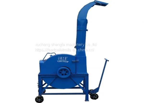 Corn Straw, Rice Straw Chaff Cutter Machine for Small Poultry Farm photo-3