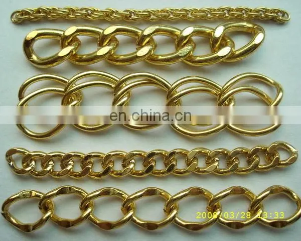 Hot Sale 18K Plated Gold Chain for Men and Women Handbag Decoration photo-2