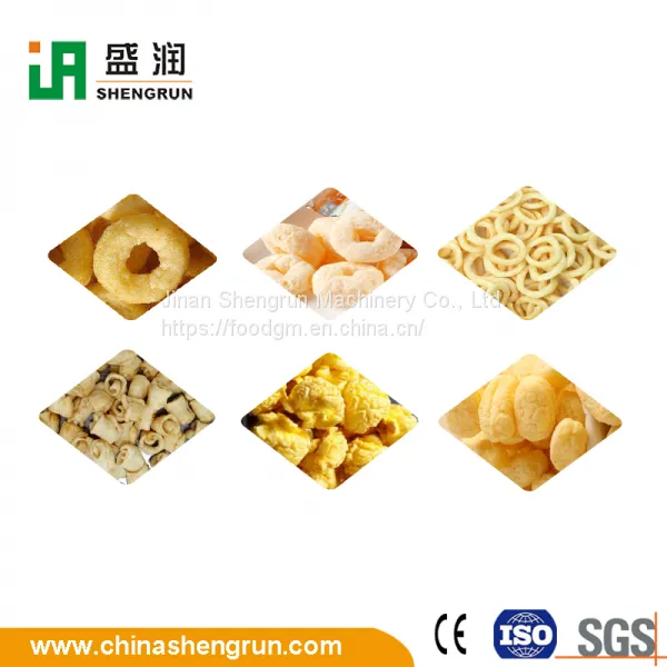 Twin Screw Extruder Chips Puff Snacks Food Machine Production Line photo-5