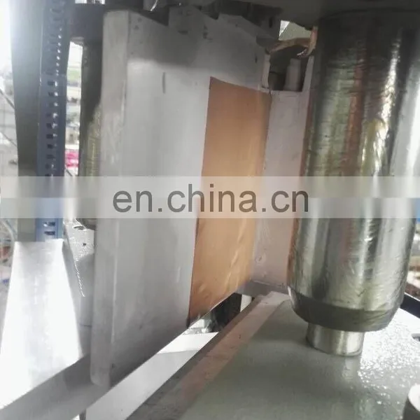 Double Head High Efficiency Welding Machine for PVC Window Frames Used photo-3