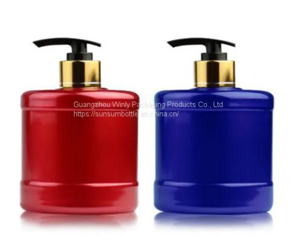 Factory Manufacturer 500ml Empty Plastic Pet Shampoo or Shower Gel Bottle