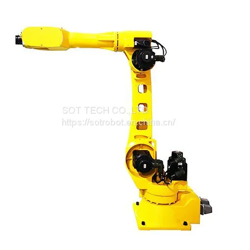 Industrial Robot Arm Used for Machine Tool Tending and Material Loading