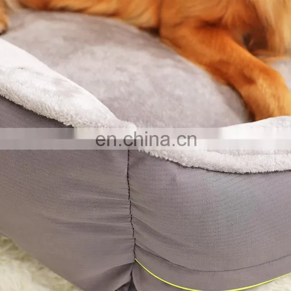 Orthopedic Plush Ped Bed Warming Pet Sofa With Removable Cover for Dogs & Cats Available in Multiple Colors & Styles photo-3