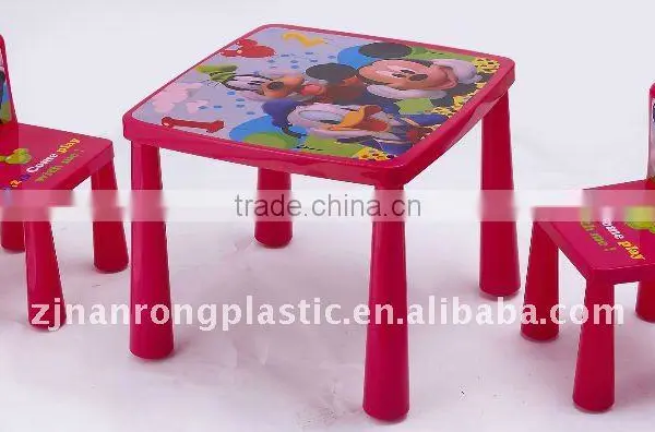 Children Plastic Table and Chairs Set