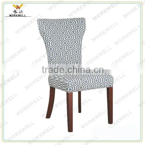 WorkWell Good Leather Dining Room Chair With Rubber Wood Legs Kw-D4160 Quality Choice Most Popular photo-6